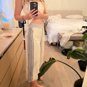 Cotton canvas pants, worn a few times.